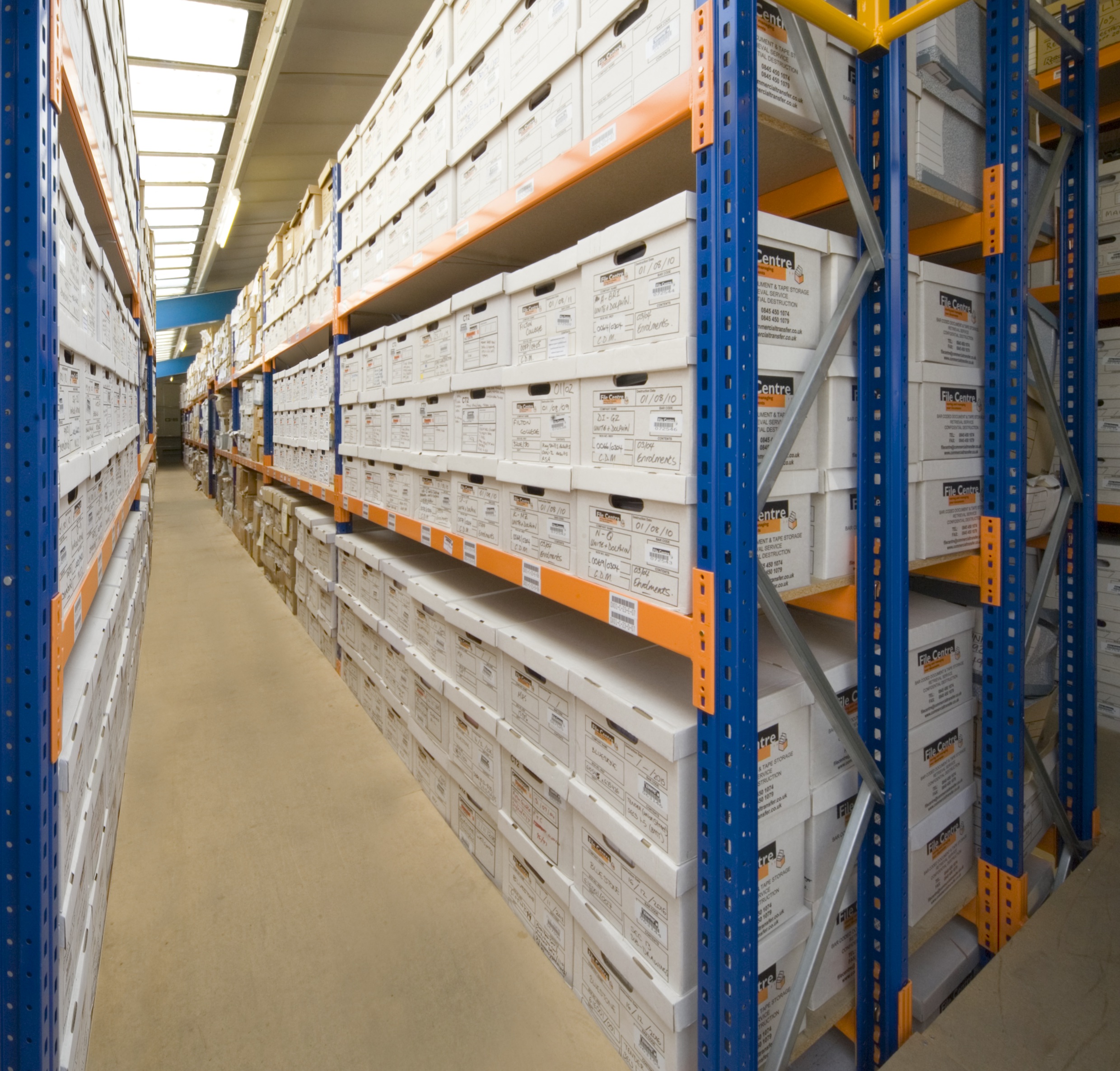 Document Storage Racks